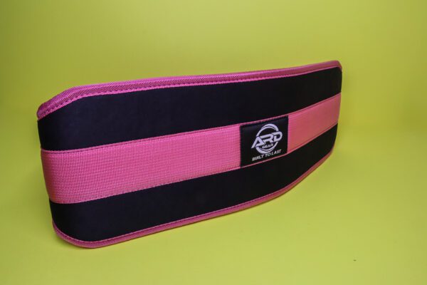 Weightlifting Gym Belt Pink - Image 7