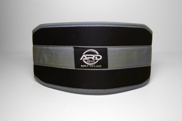 Weightlifting Gym Belt Grey - Image 3