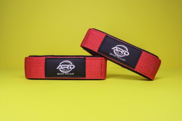 ARDGear™ Cotton weightlifting straps - RED - Image 6