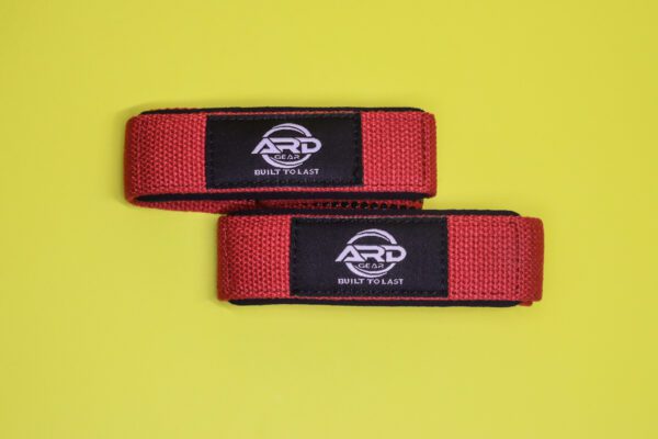 ARDGear™ Cotton weightlifting straps - RED - Image 7