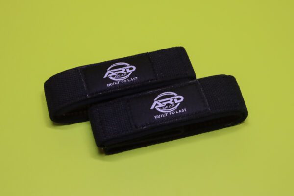 ARDGear™Cotton weightlifting straps -Black - Image 8